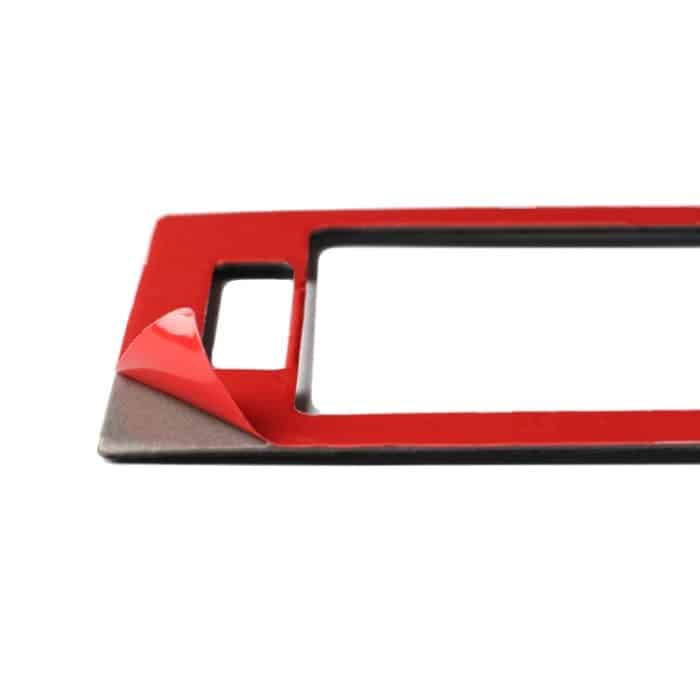 Auto Kohlefaser Lufteinlassring + Zwischenluftauslass + Seitenluftauslassplatte Dekorativer Aufkleber für Mercedes-Benz W204 2007-2010 – Bild 5