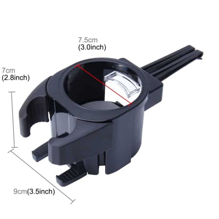 SHUNWEI SD-1027 Auto Auto Multifunktionale ABS Air Vent Getränkehalter Flasche Becherhalter Telefonhalter Mobile Halterung, SD-1027(Black), SD-1027(Green), SD-1027(Red) – Bild 2