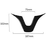 Auto Carbon Lenkrad Dekorativer Aufkleber für Mercedes-Benz – Bild 2