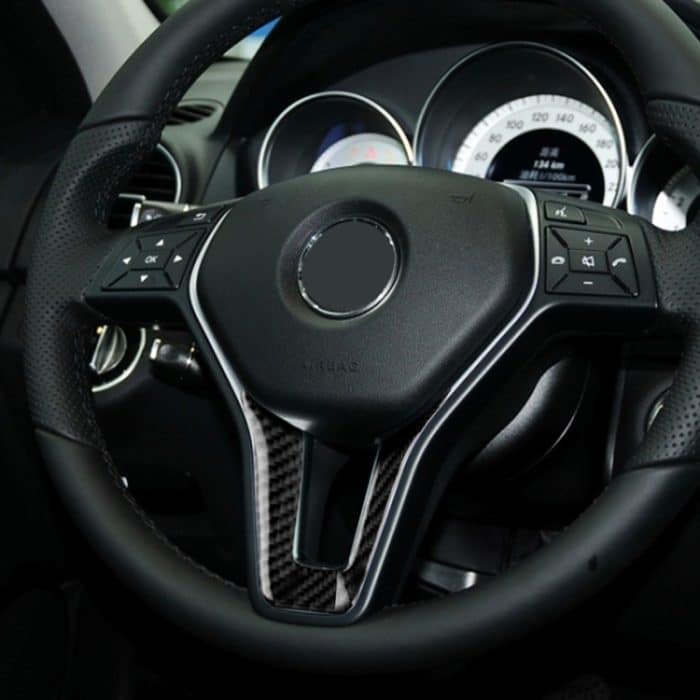 Auto Carbon Lenkrad Dekorativer Aufkleber für Mercedes-Benz – Bild 6