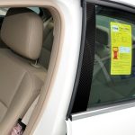 Auto Carbon Faser B Säule Dekorativer Aufkleber für Mercedes-Benz W204 2007-2013 – Bild 6