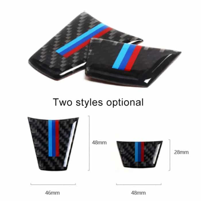 Auto Carbon Lenkrad Dekorativer Aufkleber für BMW E90 / E92 – Bild 3