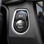 Auto Carbon Fibre Motor Startknopf Dekoration Abdeckung Verkleidung Schwarz für BMW F Chassis – Bild 4