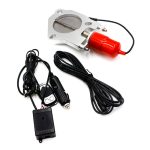 CNSPEED Edelstahl Auto Fernbedienung Elektro-Auslassventil Rohrsatz, Größe: 2,5 Zoll – Bild 4