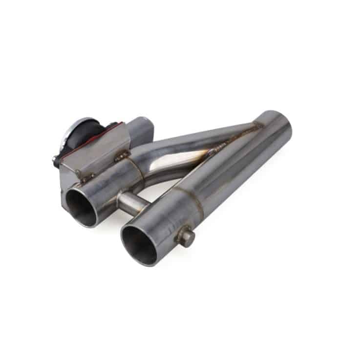 CNSPEED Y Form 2 In 1 Auto Fernbedienung Elektrisches Auslassventilrohr, Größe: 2,5 Zoll – Bild 3