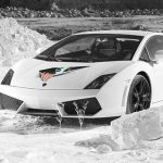 3D-charakteristischer digitaler Simulations-Autopapieraufkleber im schrecklichen Stil, Exaggerated Effection 11, Exaggerated Effection 12, Exaggerated Effection 13