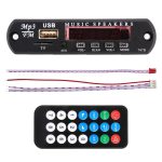 Auto 12V Audio Bluetooth MP3 Player Decoder Board FM Radio TF USB 3,5 mm AUX, ohne Aufnahme – Bild 7