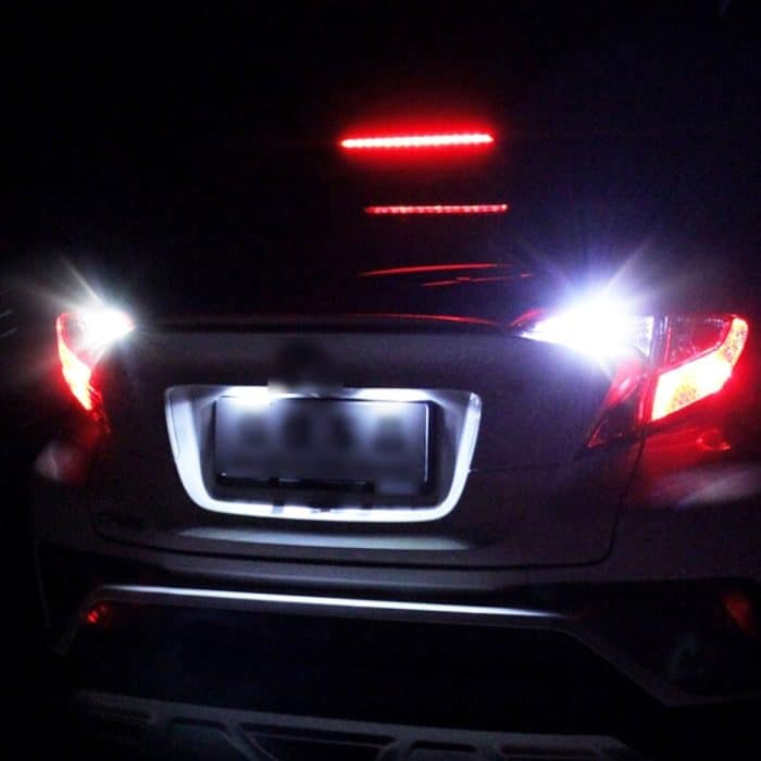 2 PCS T15 DC9-16V / 7,5W / 6000K / 600LM Auto-Rückfahrscheinwerfer 27LEDs SMD-3030-Lampen – Bild 7