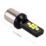2 Stück 1156 DC9–16 V/3,5 W Auto-Blinker, 12 LEDs, SMD-ZH3030-Lampen, mit Konstantstrom, 1156 (White Light), 1156 – Bild 3
