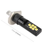 2 Stück H1 DC9-16V / 3,5 W / 6000 K / 320 lm Auto-Nebelscheinwerfer 12 LEDs SMD-ZH3030 Lampen, mit Konstantstrom, H1 – Bild 3