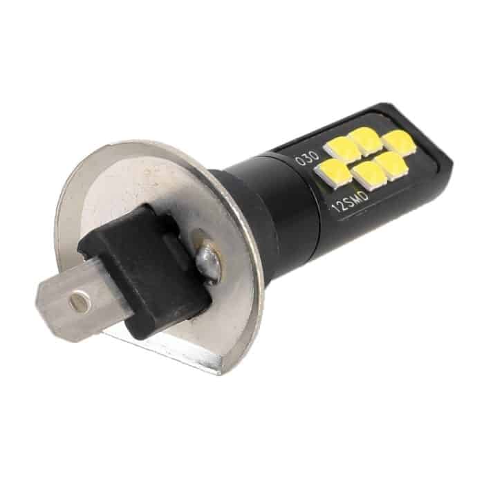 2 Stück H1 DC9-16V / 3,5 W / 6000 K / 320 lm Auto-Nebelscheinwerfer 12 LEDs SMD-ZH3030 Lampen, mit Konstantstrom, H1 – Bild 4
