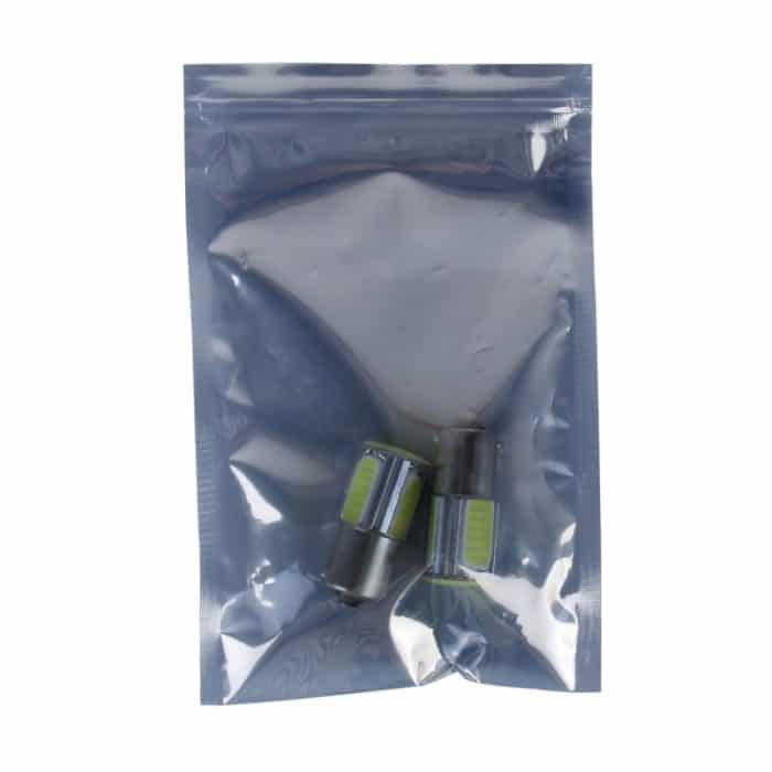 2 Stück 1156/BA15S 5 W 6000 K 350 lm 4 COB-LEDs Canbus Auto-Bremslicht-Rücklicht-Glühbirne, DC 12 V, 1156 – Bild 5