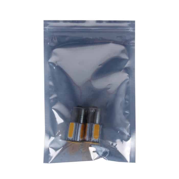 2 Stück 1156/Ba15s 5 W 4 COB-LEDs Auto-Blinker, DC 12 V, 1156+5W Yellow Light – Bild 5