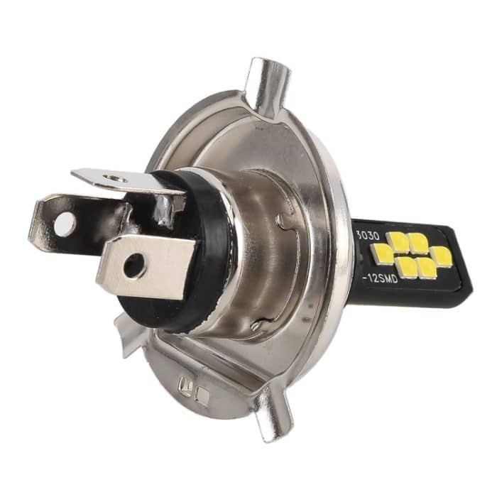 2 PCS H4 DC9-16V / 3,5 W (H) 1,1 W (L) / 6000 K / 320 LM Auto-Nebelscheinwerfer 12 LEDs SMD-ZH3030-Lampen mit Konstantstrom, H4 – Bild 4