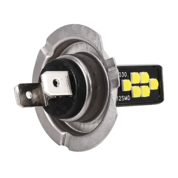 2 Stück H7 DC9-16V / 3,5 W / 6000 K / 320 lm Auto-Nebelscheinwerfer 12 LEDs SMD-ZH3030 Lampen, mit Konstantstrom, H7 – Bild 4