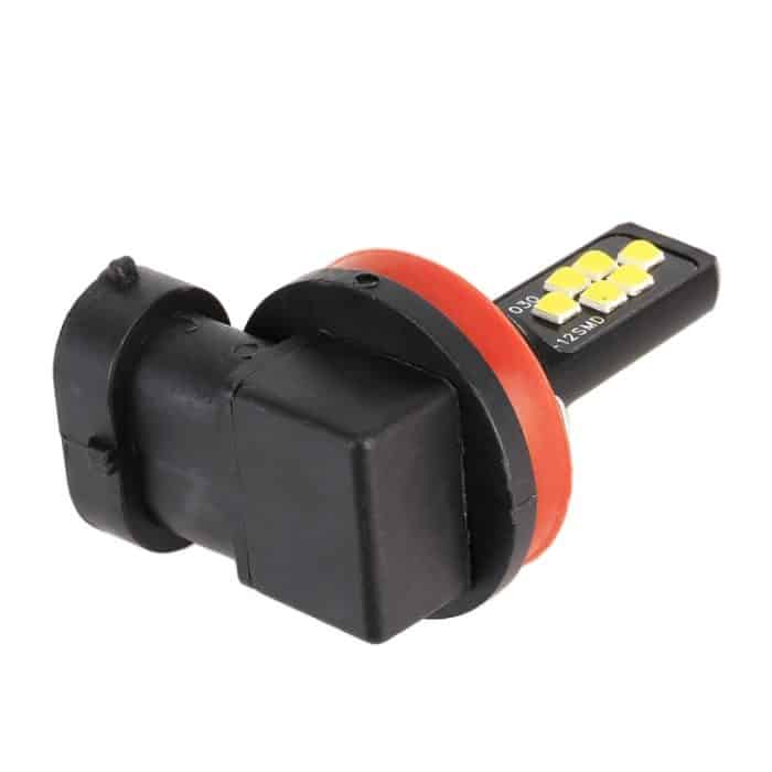 2 Stück H11 DC9-16V / 3,5 W / 6000 K / 320 lm Auto-Nebelscheinwerfer 12 LEDs SMD-ZH3030 Lampen, mit Konstantstrom, H11 – Bild 4