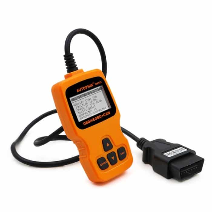 AUTOPHIX OM123 Tragbarer Auto-OBD2-Scanner, Auto-Diagnosegerät, OBD 2-Kfz-Scanner, EOBD-Codeleser, OM123, OM123 (Orange) – Bild 2