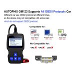 AUTOPHIX OM123 Tragbarer Auto-OBD2-Scanner, Auto-Diagnosegerät, OBD 2-Kfz-Scanner, EOBD-Codeleser, OM123, OM123 (Orange) – Bild 13