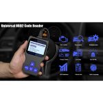 AUTOPHIX OM123 Tragbarer Auto-OBD2-Scanner, Auto-Diagnosegerät, OBD 2-Kfz-Scanner, EOBD-Codeleser, OM123, OM123 (Orange) – Bild 15