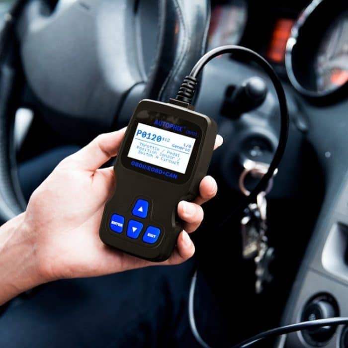 AUTOPHIX OM123 Tragbarer Auto-OBD2-Scanner, Auto-Diagnosegerät, OBD 2-Kfz-Scanner, EOBD-Codeleser, OM123, OM123 (Orange) – Bild 16