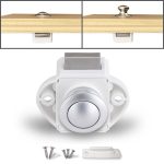 Press-Typ Schubladenschrank-Verriegelung, Schrank-Türstopper, Schubladenschrank, Schließfach für Wohnmobile, Yachten, Möbel