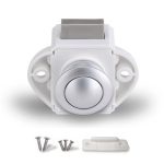 Press-Typ Schubladenschrank-Verriegelung, Schrank-Türstopper, Schubladenschrank, Schließfach für Wohnmobile, Yachten, Möbel – Bild 2