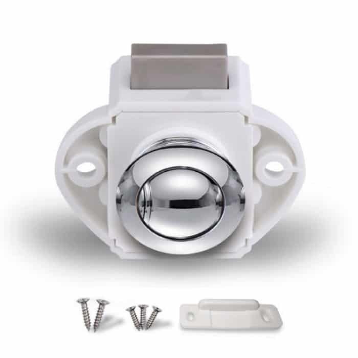 Press-Typ Schubladenschrank-Verriegelung, Schrank-Türstopper, Schubladenschrank, Schließfach für Wohnmobile, Yachten, Möbel – Bild 2