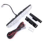 2 PCS LD-008 5730-9SMD 15W 1500 LM 7000K Weißlicht Tagfahrlicht.DC 12V