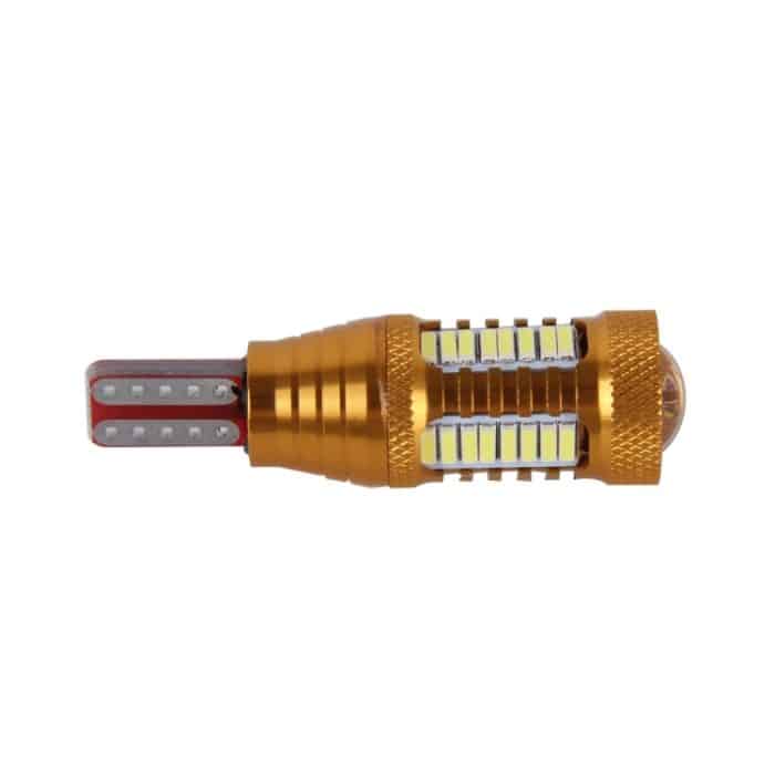 2 PCS T15-4014-32SMD + 1CREE 5W 650LM Weißlicht-LED-Dekodierung Lampe für Autolichter, DC12V （Gold） – Bild 3