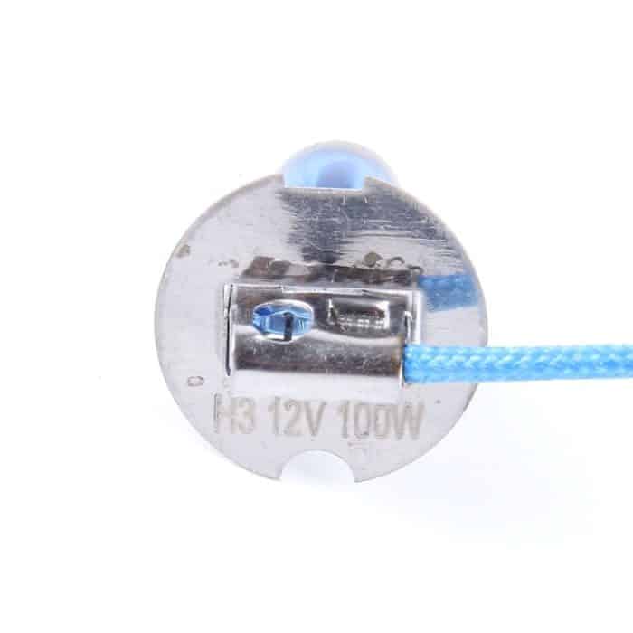 2 PCS H3 Halogenscheinwerfer 12V 100W 2400 LM 5000K Warmweißes Licht – Bild 4