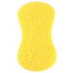 5 PCS Haushaltsreinigungsschwamm Gelber Autowaschschwamm mit Makroporen