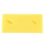 Autopflege Verschleißfestes braunes weiches Schwamm-Autowasch-Reinigungspad (gelb)