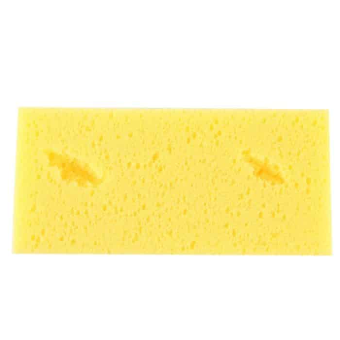 Autopflege Verschleißfestes braunes weiches Schwamm-Autowasch-Reinigungspad (gelb) – Bild 1