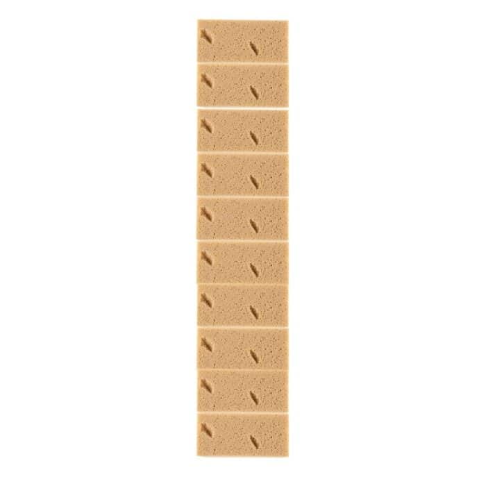 Autopflege, verschleißfestes braunes weiches Schwamm-Autowasch-Reinigungspad (Khaki) – Bild 3