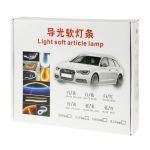 2 PCS 12V Auto Tagfahrlicht Weiche Artikellampe, Weiß + Gelb Licht, Länge: 85cm – Bild 6