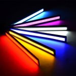 2 PCS 6W 400 LM 6000K DRL COB Weißlichtleiste Autolichtquelle Wasserdichtes Tagfahrlicht, DC 12V – Bild 7
