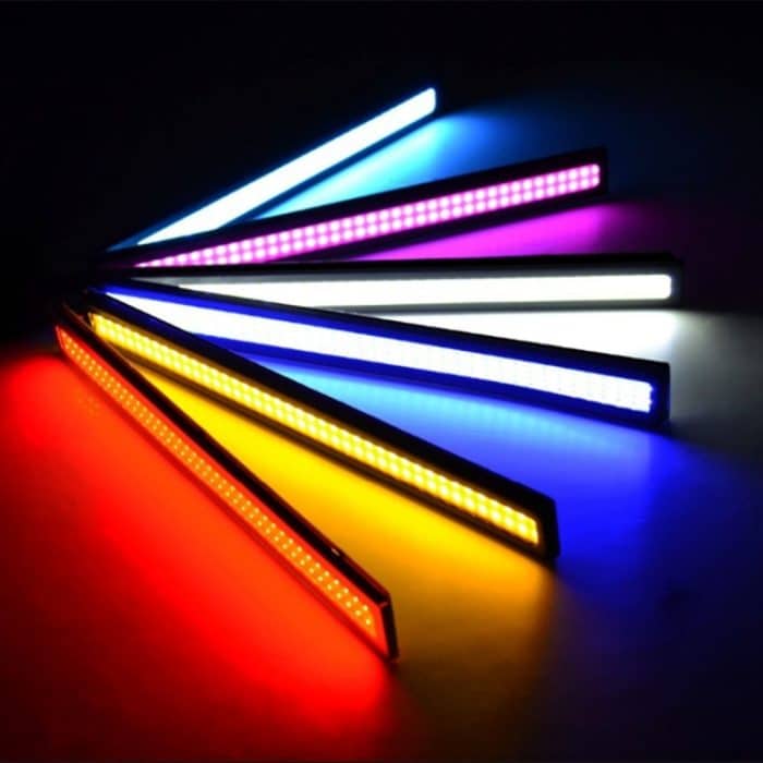 2 PCS 6W 400 LM 6000K DRL COB Weißlichtleiste Autolichtquelle Wasserdichtes Tagfahrlicht, DC 12V – Bild 7