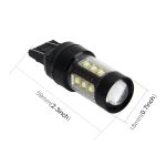 7443 4,2 W 290 lm 6000 K Auto Auto Bremslicht Blinker 16 3535 Lampen, DC 12–24 V, 7443 (White Light) – Bild 5