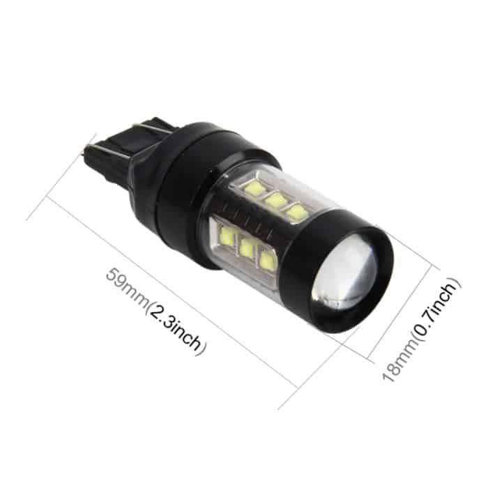 7443 4,2 W 290 lm 6000 K Auto Auto Bremslicht Blinker 16 3535 Lampen, DC 12–24 V, 7443 (White Light) – Bild 5