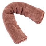 Tragen Sie dicke Samt-Cache-Handtücher, Größe: 60 x 33 cm, zufällige Farblieferung