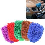 KANEED Microfiber Dusting Mitt Autofensterreinigung Reinigungsmittel für Staubtücher (zufällige Farblieferung)