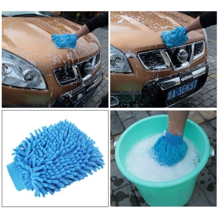 KANEED Microfiber Dusting Mitt Autofensterreinigung Reinigungsmittel für Staubtücher (zufällige Farblieferung) – Bild 6