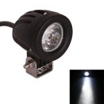 DC 9–32 V, 10 W, 1000 lm, 6500 K, wasserdicht, für Fahrzeug, Auto, Boot, Marine, externe Arbeitsscheinwerfer, Notbeleuchtung, 30-Grad-Spotlicht, LED-Autolampen mit 1 intensiven CREE-LED-Leuchten, Spot Light+10W