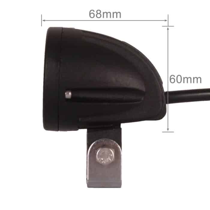 DC 9–32 V, 10 W, 1000 lm, 6500 K, wasserdicht, für Fahrzeug, Auto, Boot, Marine, externe Arbeitsscheinwerfer, Notbeleuchtung, 30-Grad-Spotlicht, LED-Autolampen mit 1 intensiven CREE-LED-Leuchten, Spot Light+10W – Bild 3