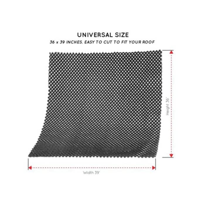 Car Roof Cargo Bag Rutschfeste, stoßfeste Schutzgittermatte, Größe: 100 * 90 cm – Bild 5