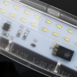 2 PCS Auto DC12V / 1,5W / 6000K / 100LM LED Kosmetikspiegelleuchte Schminkspiegelleuchte mit 18 SMD-3014 Lampen für BMW E93, Weißlicht – Bild 4