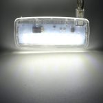 2 PCS Auto DC12V / 1,5W / 6000K / 100LM LED Kosmetikspiegelleuchte Schminkspiegelleuchte mit 18 SMD-3014 Lampen für BMW E93, Weißlicht – Bild 7