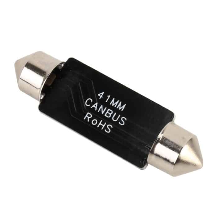 2 PCS 41 mm DC12V / 1,5W / 6000K / 110LM 10LEDs SMD-3030 Auto-Leselampe Dome Light mit Decoder – Bild 3