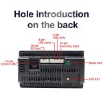 HD 10,1 Zoll Universal Car Android 8.1 Funkempfänger MP5-Player, Unterstützung FM & Bluetooth & TF-Karte & GPS – Bild 4