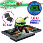 HD 10,1 Zoll Universal Car Android 8.1 Funkempfänger MP5-Player, Unterstützung FM & Bluetooth & TF-Karte & GPS – Bild 6